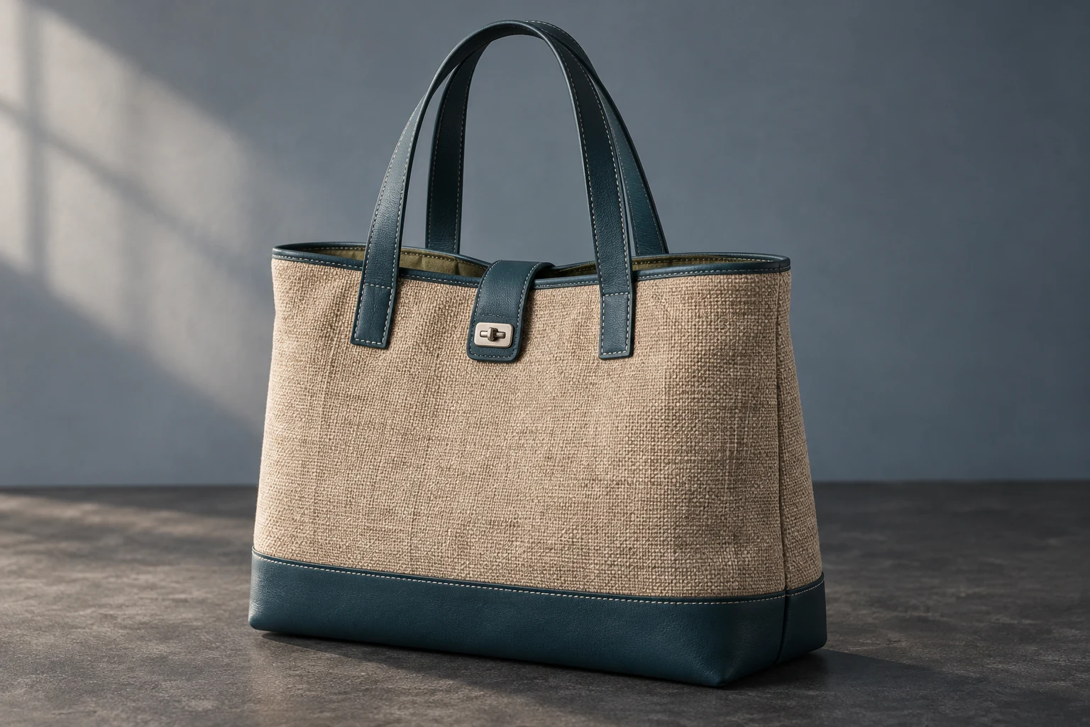 Carryall / Flax — complete product and proportions.